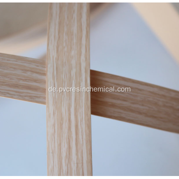Flexible PVC T -Profilkantenklasse für Möbel